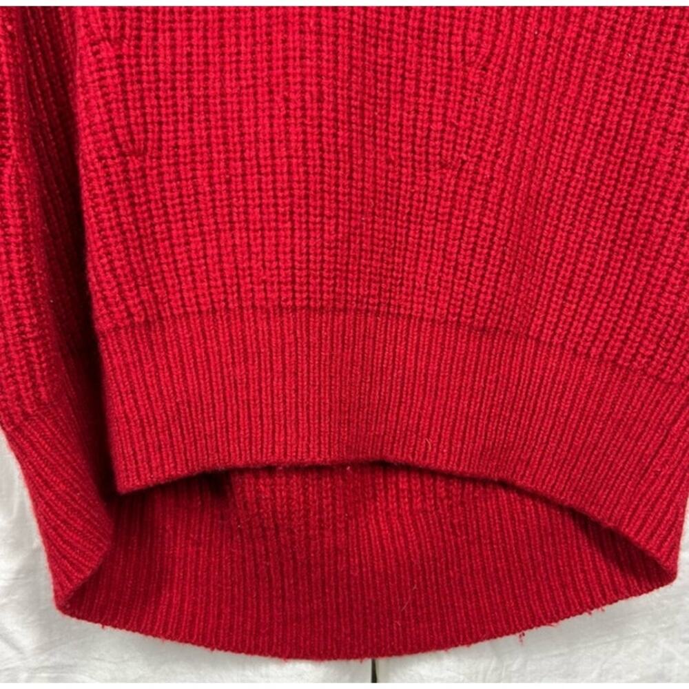 Athleta Cascade Crewneck Red Sweater Size XS - Picture 5 of 7